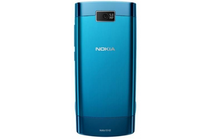 Nokia X3-02 Petrol Blue фото 4
