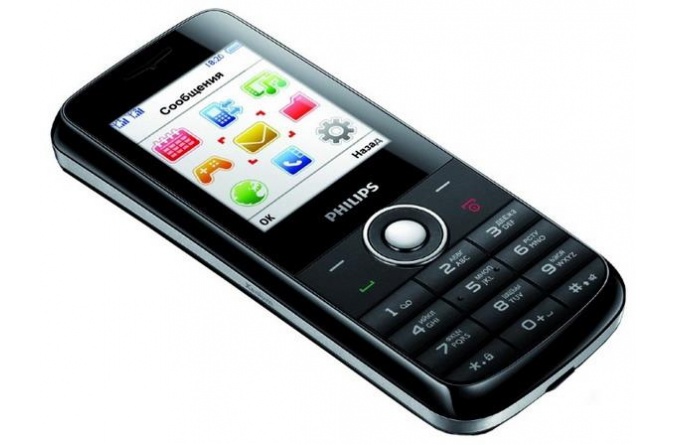 Philips Xenium X116 Black фото 2