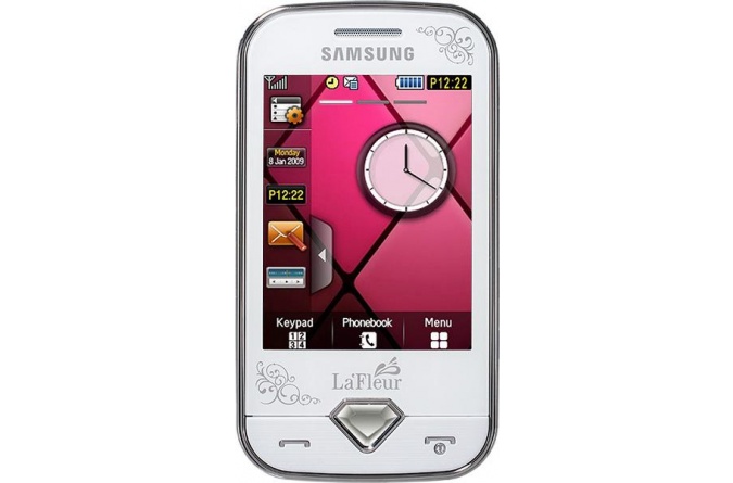 Samsung S7070 Diva Pearl White фото 1
