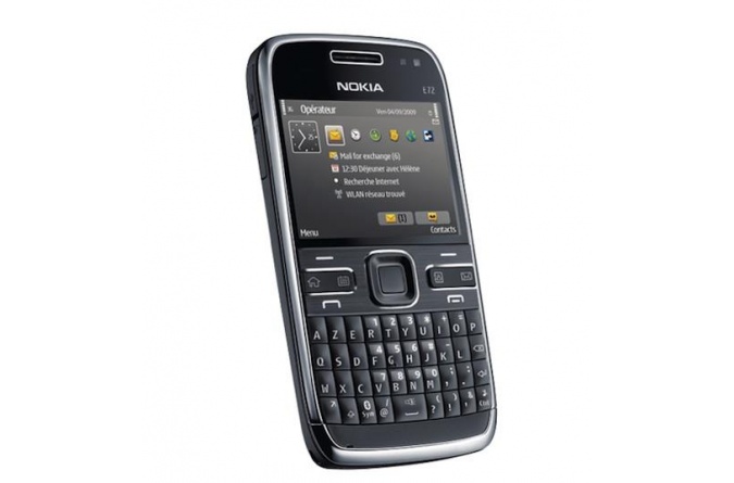 Nokia E72 Navi Zodium Black фото 2