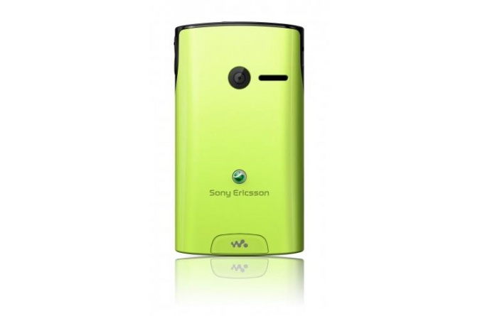 Sony Ericsson W150i Yendo Black Green фото 4