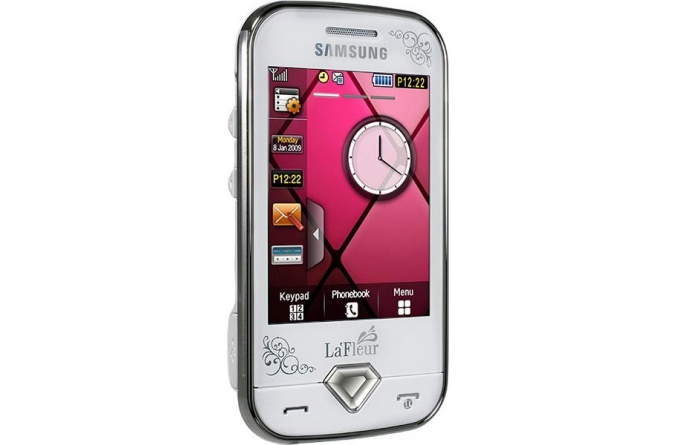 Samsung S7070 Diva Pearl White фото 2