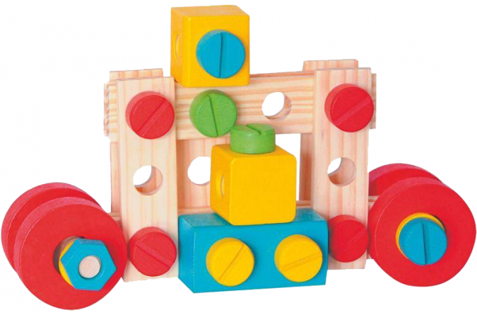 Конструктор Woody Стройка 02190895 фото 1